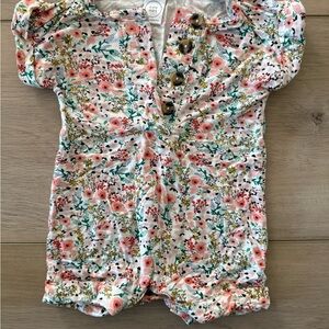 Lou Lou & Company Floral Kids Romper Bodysuit - Multicolor